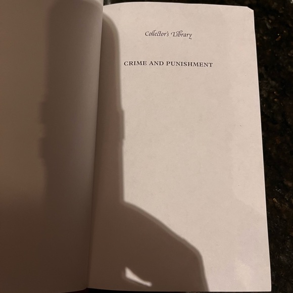 Crime and punishment Book 📕 with gold on edge - Picture 11 of 11